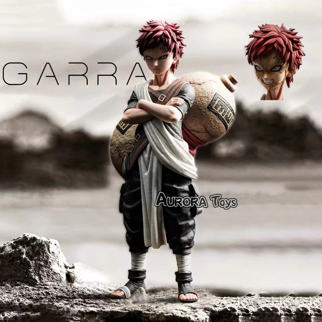 20cm/7.87in NARUTO Figurine Gaara Figure Anime Figure GK PVC Action Figure Statue Model Collectible Toys
