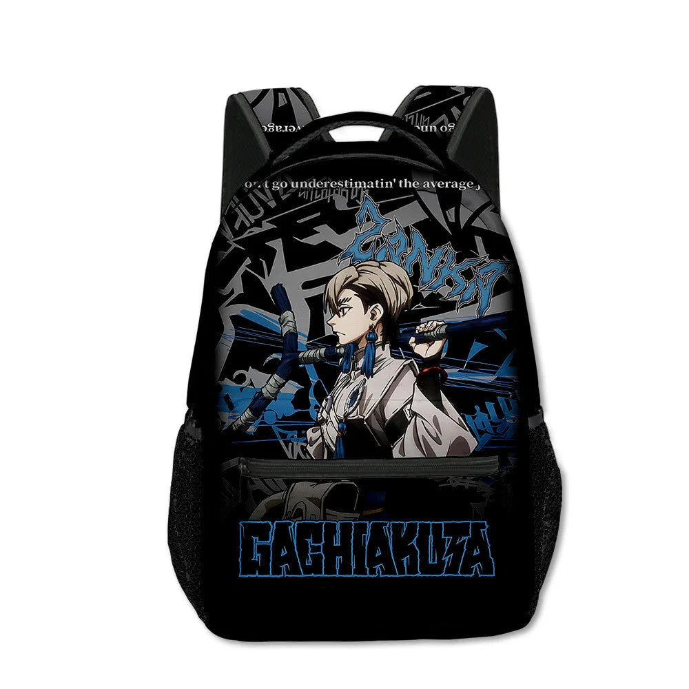 Trendy Popular Novelty Gachiakuta student Bookbag Notebook Backpacks 3D Print Oxford Waterproof Boys/Girls Travel Backpacks