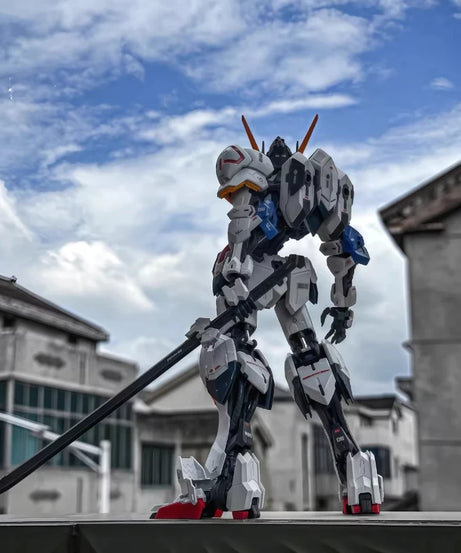 MG 1/100 Asw-G-08 Barbatos 4th Form Mecha Model Kit Assembly Action Figures With Water Decals Mobile Suit Surprise Gift Toys ﻿