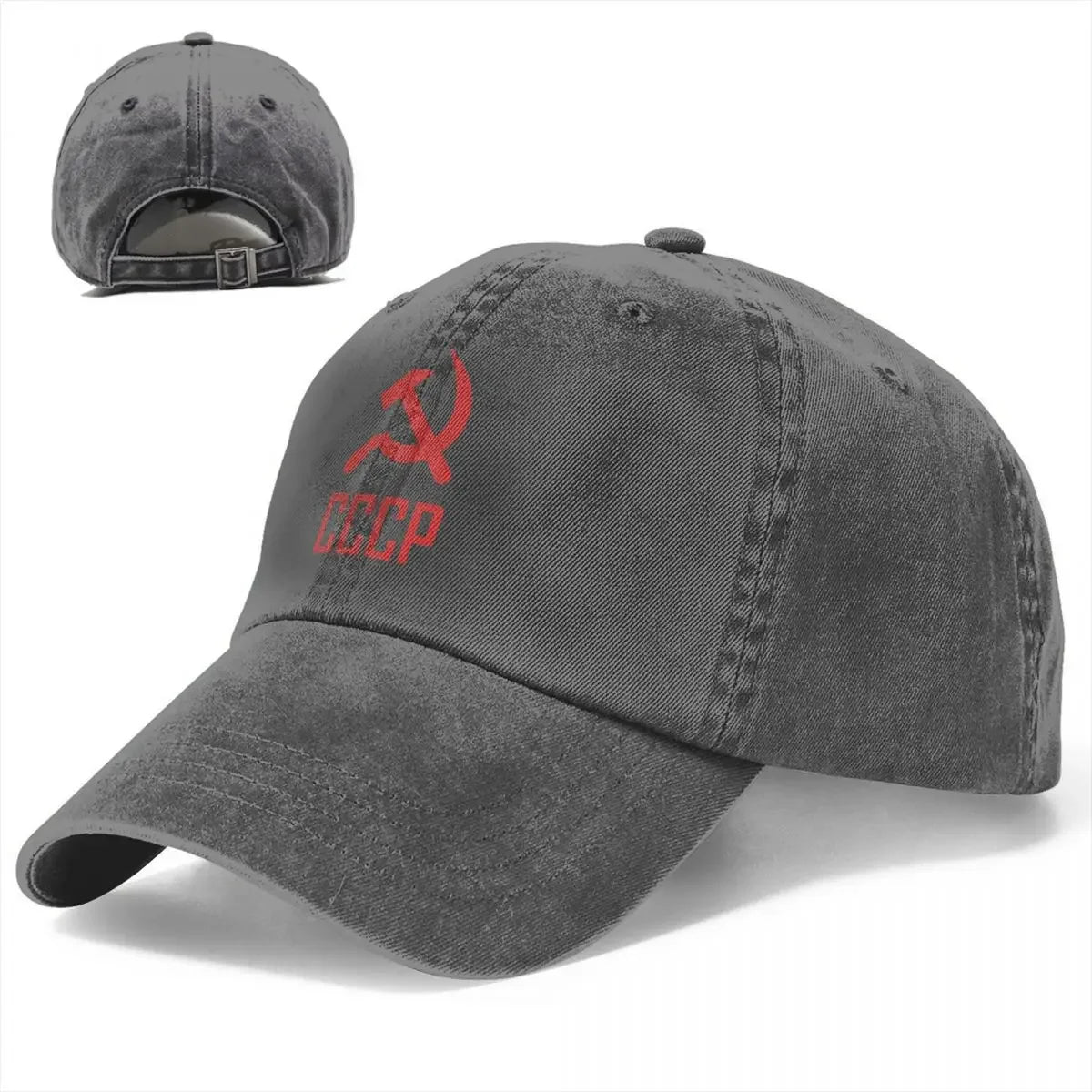 New CCCP Soviet Union Washed Cotton Baseball Cap Snapback Hats Men Women Russia Army Cap Spring Summer Casual Casquette