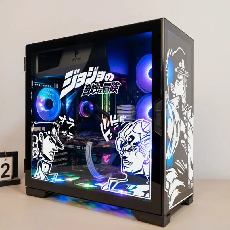 JOJO Anime PC Case Sticker Waterproof