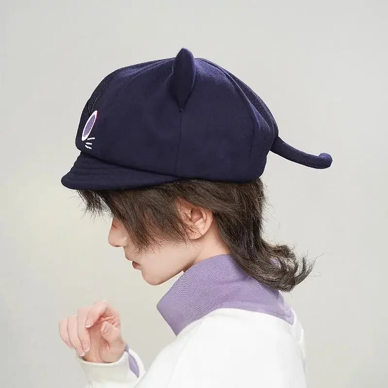 Genshin Impact Wanderer Cat-Ear Beret — Cosplay Hat 2