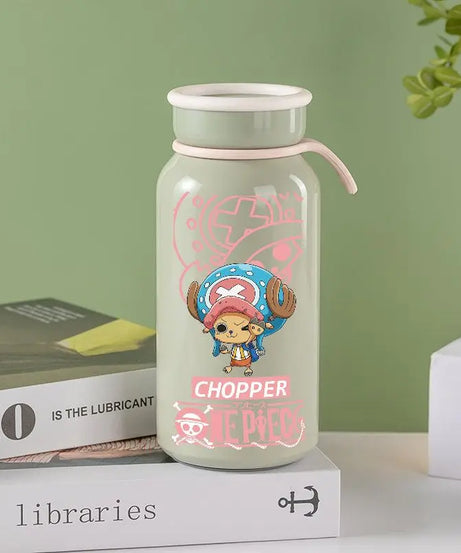 Anime One Piece Monkey D. Luffy Roronoa Zoro Nami Usopp Chopper Nico Robin Franky Insulated Cup Drinking Cup Anime Cup
