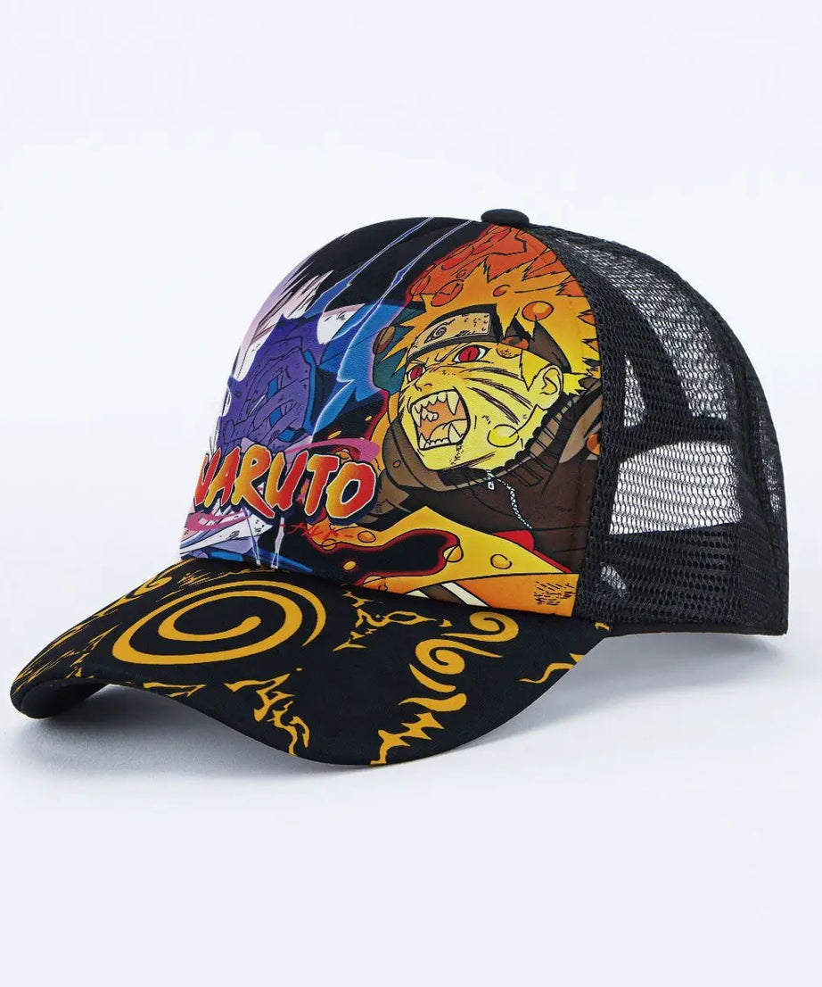 Anime Naruto Shippuden Baseball Cap Summer Beach Sun Hat Uchiha Itachi Sharingan Eye Cosplay Adjustable Sport Cap