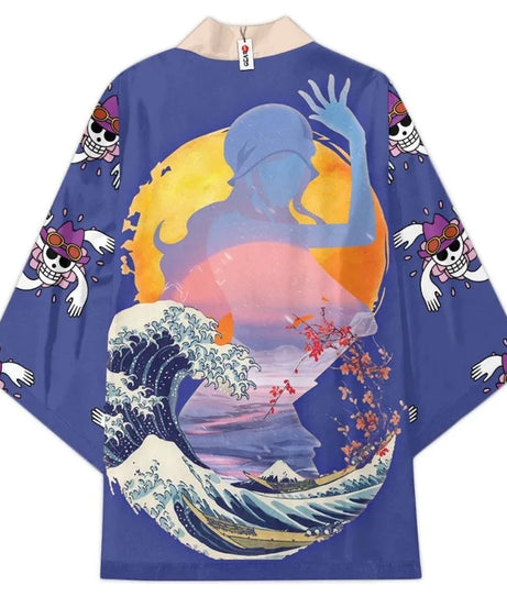 New Anime ONE PIECE Kimono Cape Cosplay Clothing 3D Printing Comics Casual Cardigan Jacket Men and Women Birthday Gifts