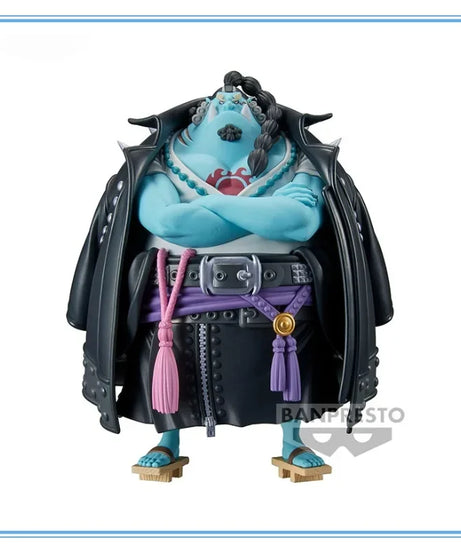 ONE PIECE FILM RED DXF Jinbe 16Cm 100% Original PVC Anime Figure Action Figures Collection Model Toys