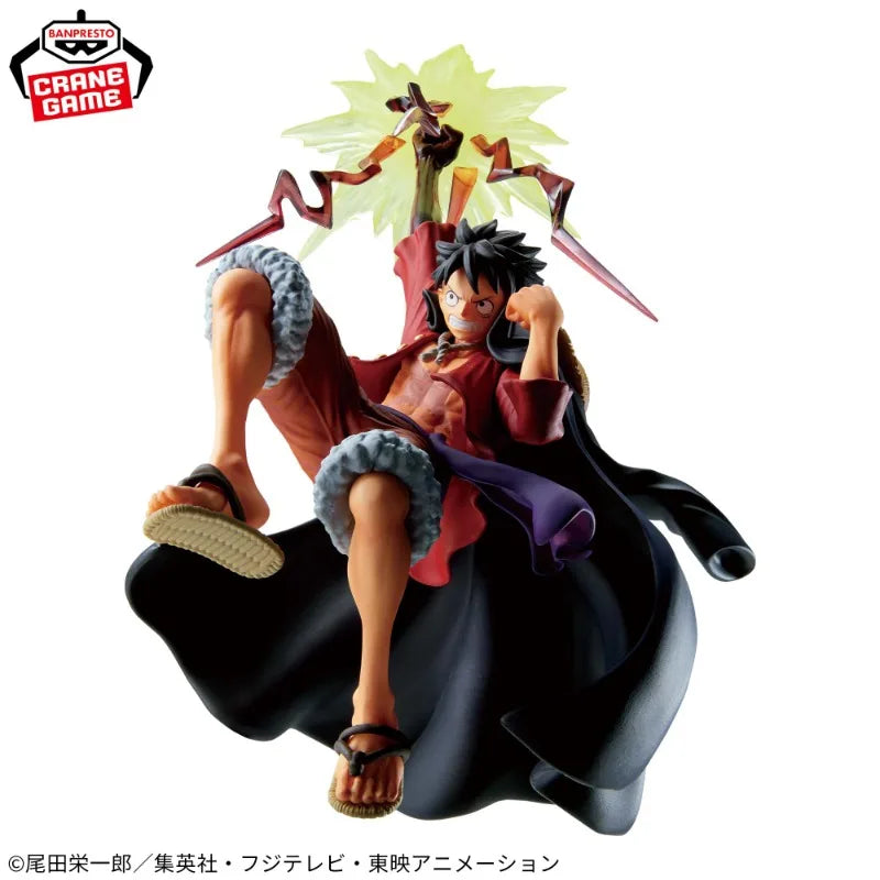 BATTLE RECORD COLLECTION Special One Piece Monkey D Luffy Figure Anime Model Genuine Boxed Toy
