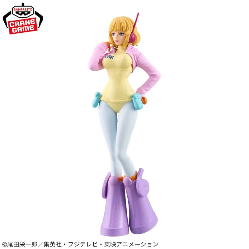 BANPRESTO ONE PIECE DXF～THE GRANDLINE SERIES～EGGHEAD STUSSY PVC Anime Action Figurine Collector Toy