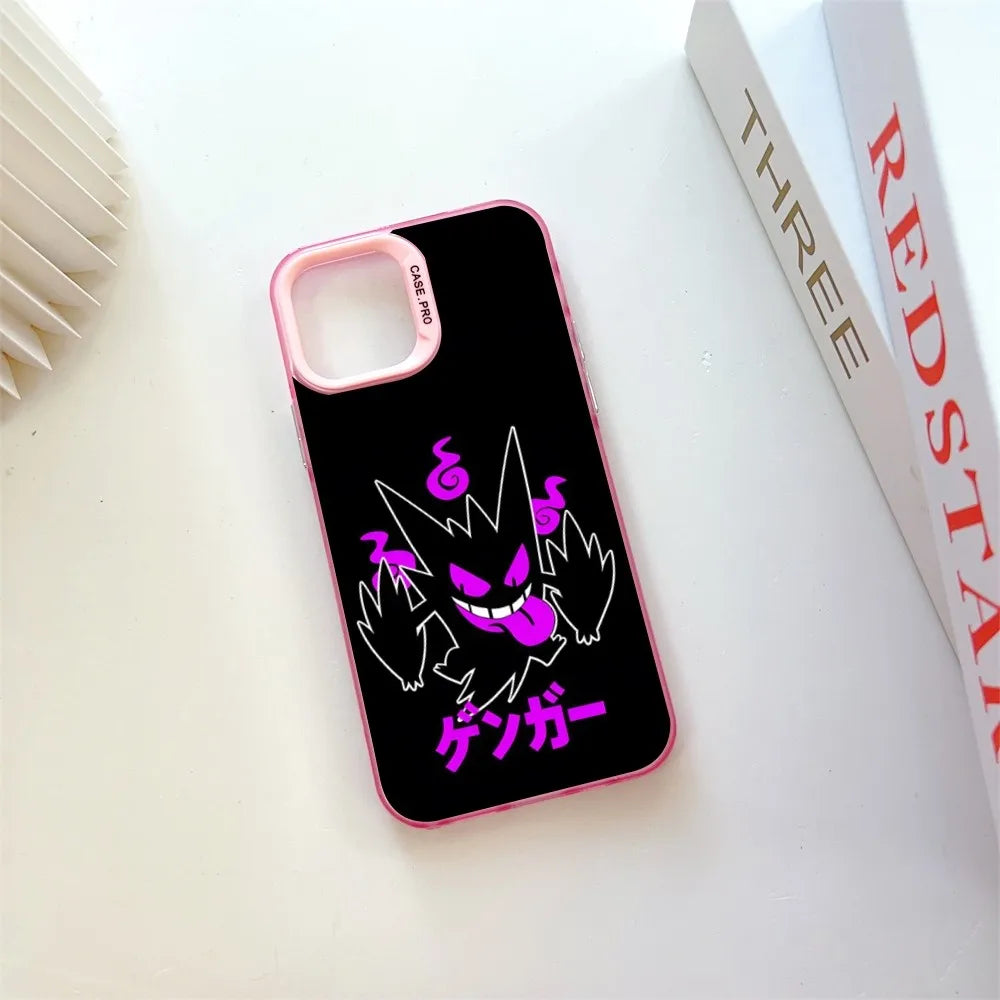 Pokemon Gengar Phone Case for IPhone 15 14 13 12 Pro Max 11