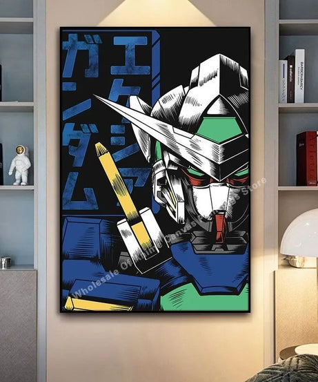 Gundam Mech Esports Room Decorative Poster