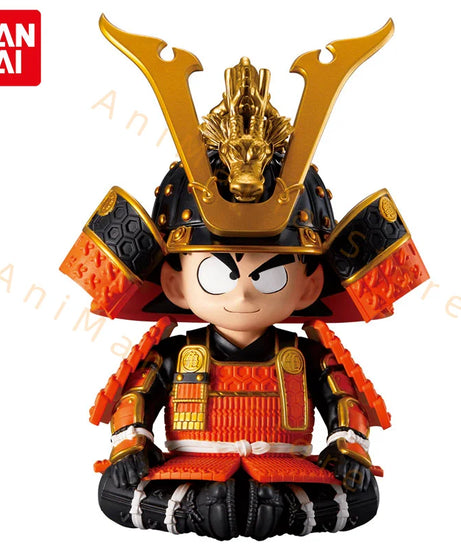Dragon Ball Young Son Goku Samurai Armor Anime Character Scenery Figure