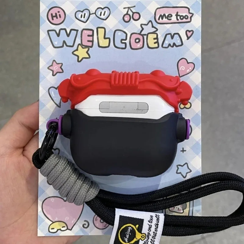 Kamen Rider Gavv Anime Character Creative Personality Headphone Case Airpods1 2 4 Airpods pro Handsome Headphone Case Wholesale