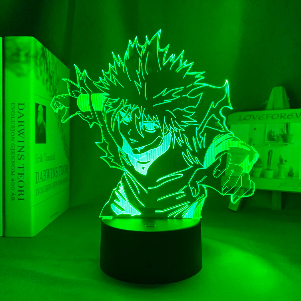 Anime Hunter X Hunter Led Night Light Killua Zoldyck Figure Nightlight Color Changing Usb Battery Table 3d Lamp Gift for Kids