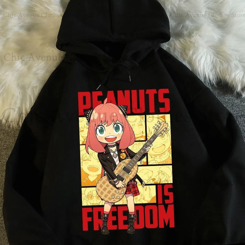 Spy x Family Series Anime Print Graphic Hoodie – Unisex Long Sleeve Pullover 2