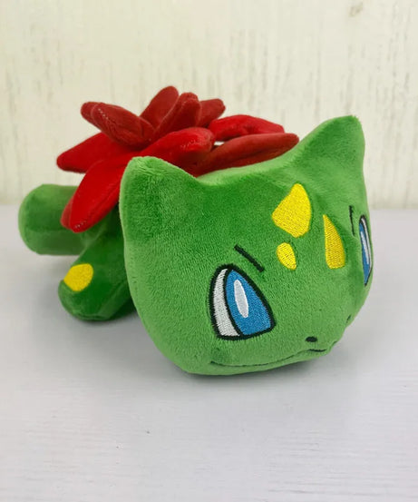 20cm Cute Pokemon Rose Edition Bulbasaur Venusaur Anime Plush Doll Pillow Cushion Toy Gift