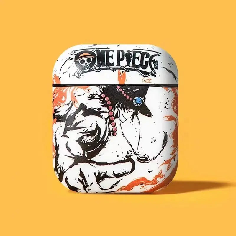 Anime One Piece Luffy Zoro Airpods Pro 2 Smart Cover Airpods 1/2/3 Protective Case for Iphone Bluetooth Earphones