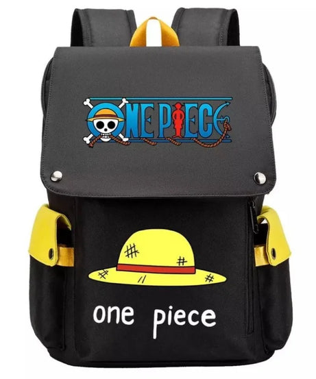 One Piece Luffy Backpack – Large Capacity Travel & School Bag for Students