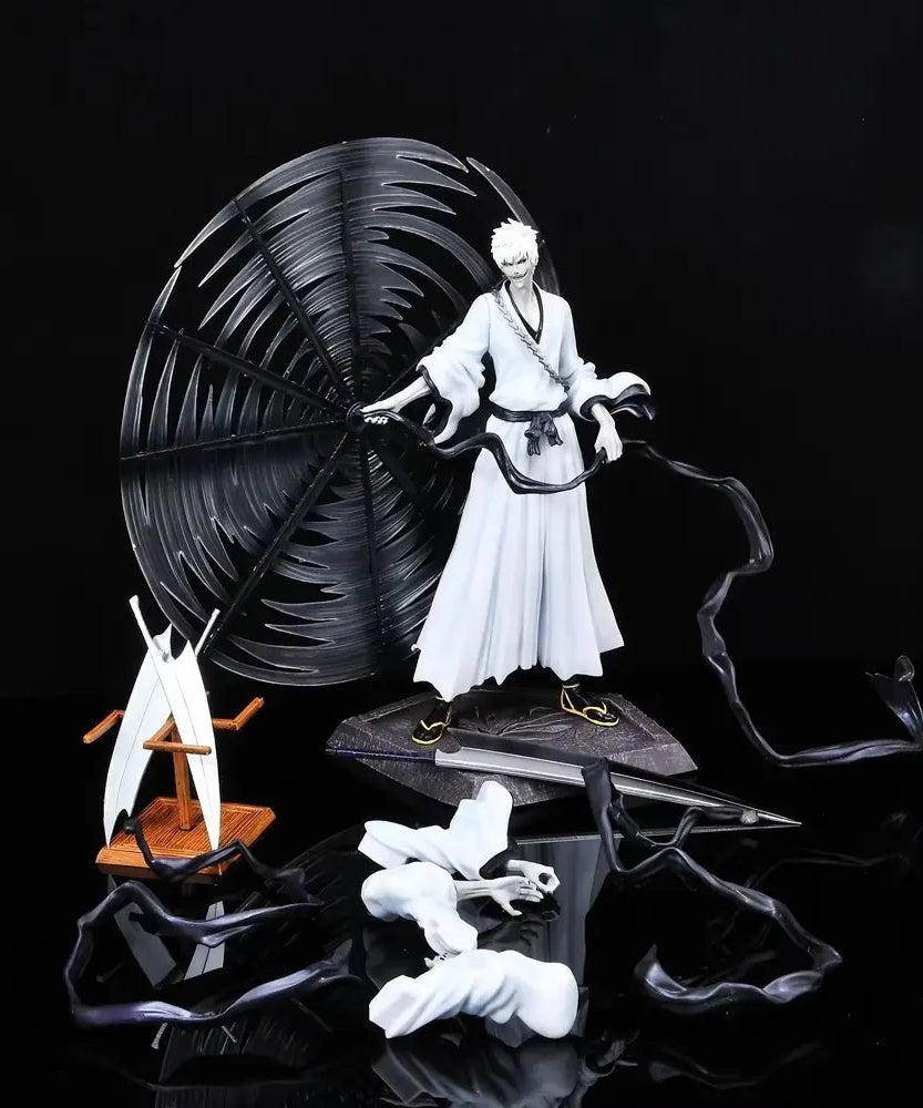 33cm BLEACH Thousand-Year Blood War Kurosaki Ichigo Zangetsu Anime Action Figure Toys Doll Collection Christmas Gift No Box