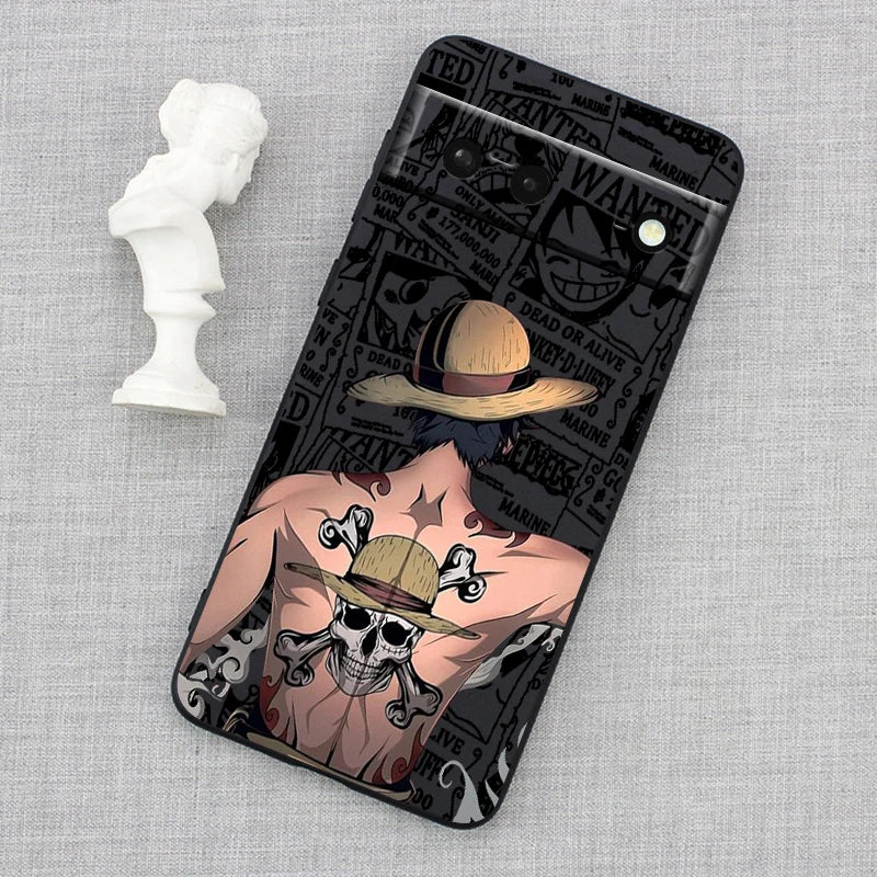 One Piece Shockproof Silicone Case – Google Pixel 4 to 9 Series