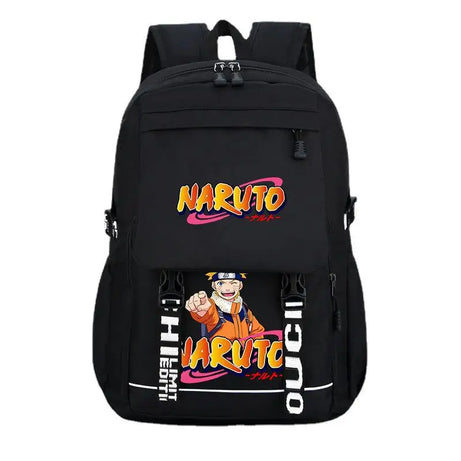 Mochila Naruto Backpack Book Bag Large Capacity