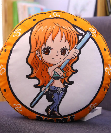 Cute One Piece Monkey D. Luffy Nami Roronoa Zoro Usopp Sanji Plush Doll Pillow Decoration Birthday