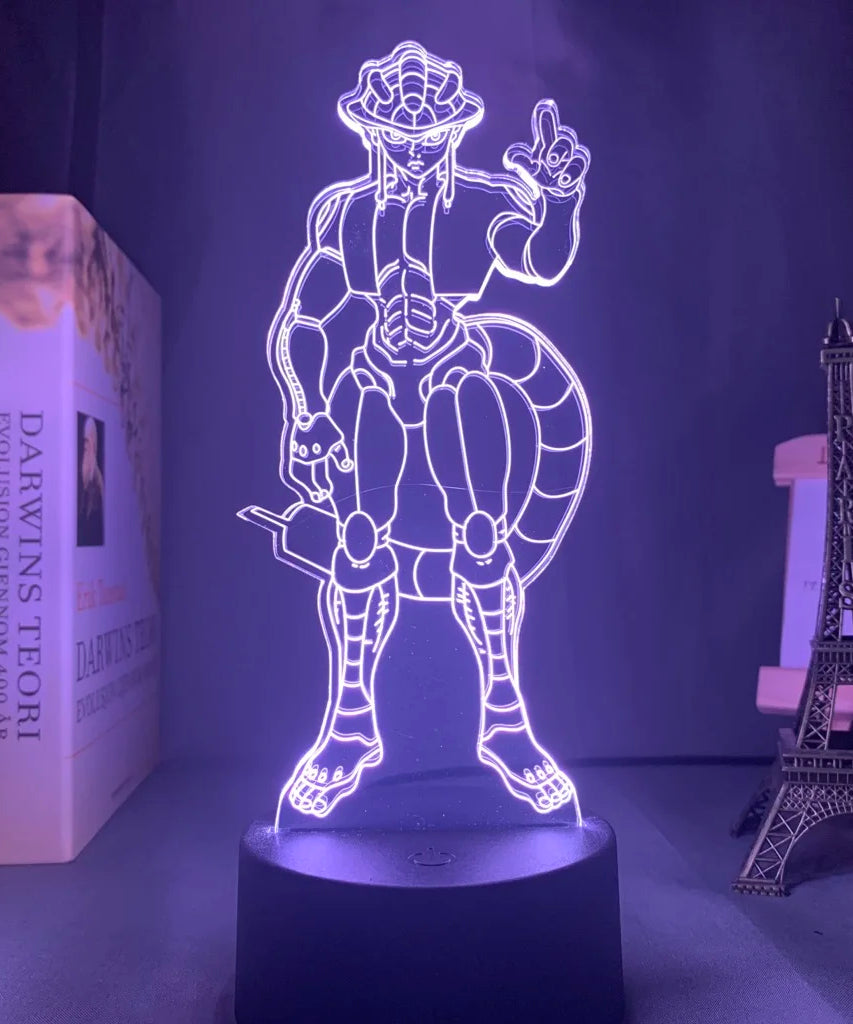 Anime Hunter X Hunter Led Night Light Killua Zoldyck Figure Nightlight Color Changing Usb Battery Table 3d Lamp Gift for Kids