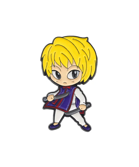 Hunters Enamel Pin Custom GON Killua Kurapika Leorio Hisoka Brooch Lapel Badge Anime Jewelry Gift for Fans