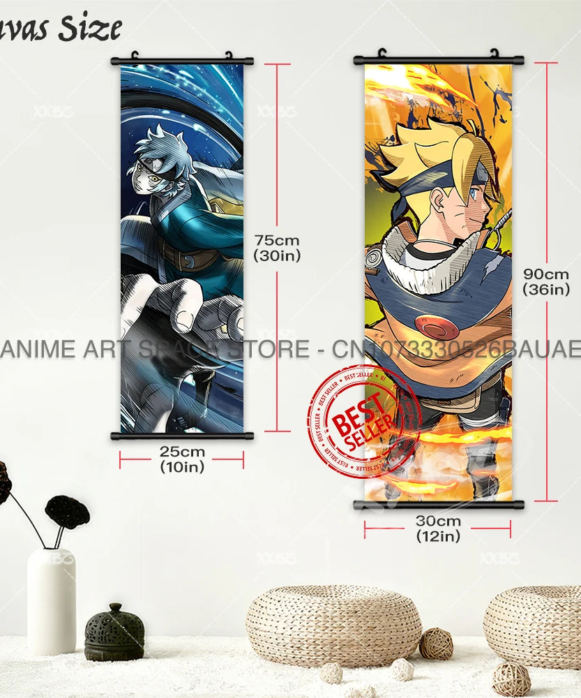 Naruto Anime Poster Wall Art Scroll