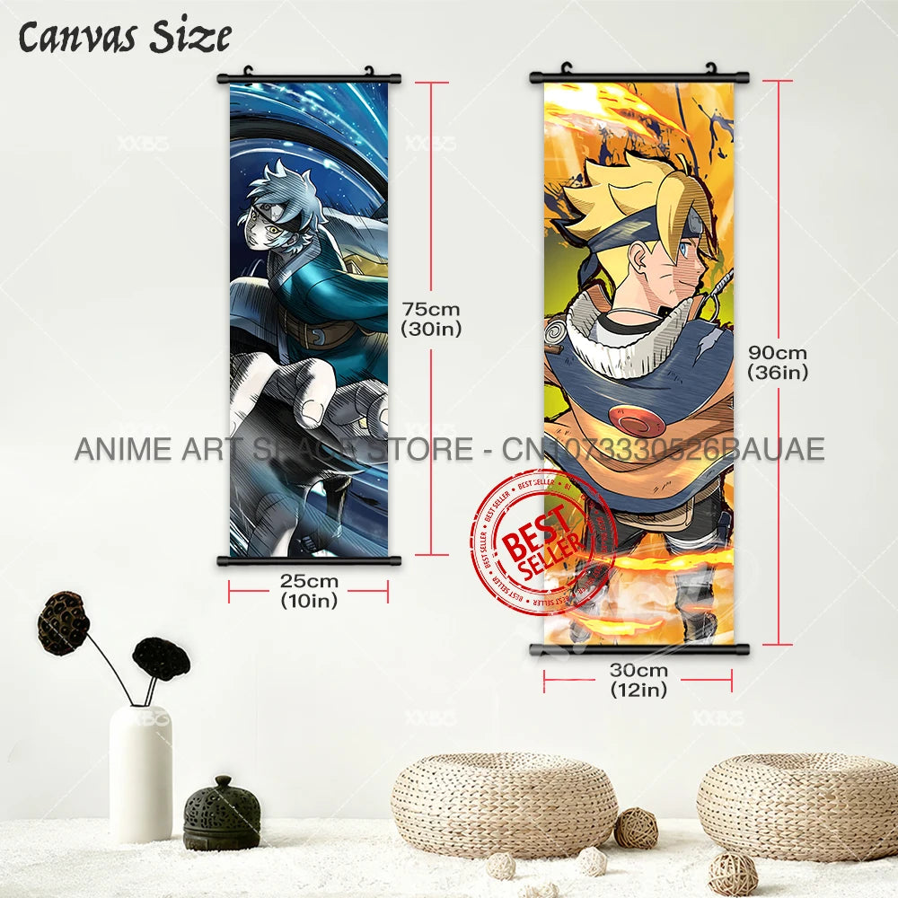 Naruto Anime Poster Wall Art Scroll