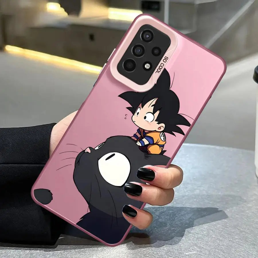 Shell Phone Case For Samsung For Galaxy A25 A16 A34 A13 A22 A24 A32 A14 A23 A12 A15 Dragon Ball Goku