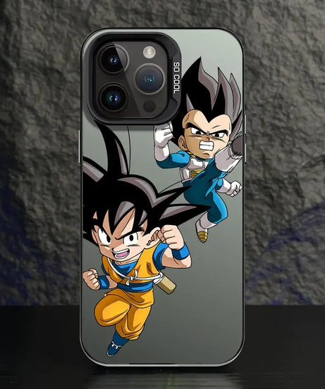 Phone Case for iPhone 14 15 16 Plus 17 Air 16e 11 12 13 Pro Max Shell Dragon Ball Vegeta Goku Dragons