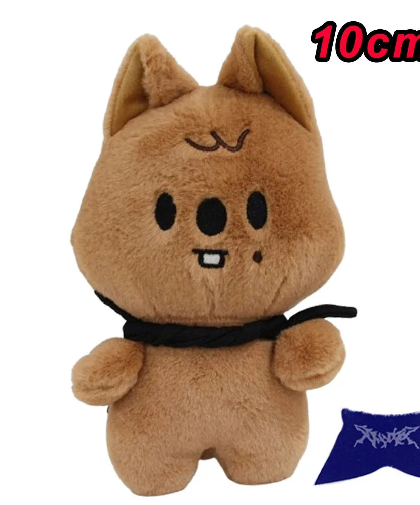 300style 10/22cm Skzoo Plush Bag Toy Kawaii Stray Wolf Plush Cartoon Stuffed Animal Doll Kawaii Toy Room Decor Children Gift