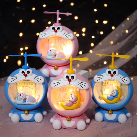 Doraemon LED Night Light Piggy Bank