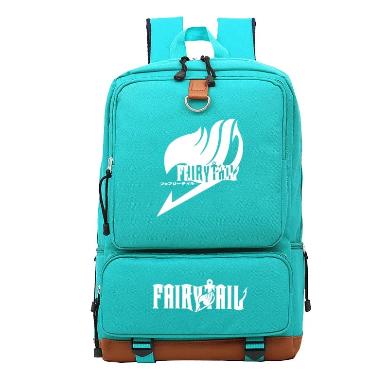 Fairy Tail Anime Backpack – Large Laptop & Travel Bag for Students