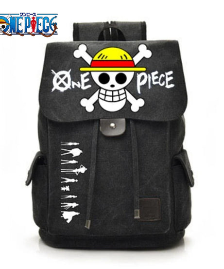 One Piece Anime Backpack Cosplay Luffy Unisex Students School Bag Large Capacity Bookbag Laptop Travel Rucksack Outdoor Bag