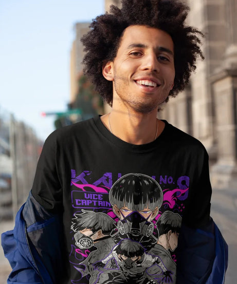 Kaiju No. 8 Unisex Graphic T-Shirt – Anime Fan Cotton Tee All Sizes