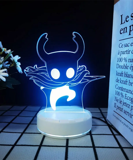 Hollow Knight Hornet Night Light Anime Fashionable Personalized Simple Desktop Decoration Stand Lamp Boy's Birthday Gift