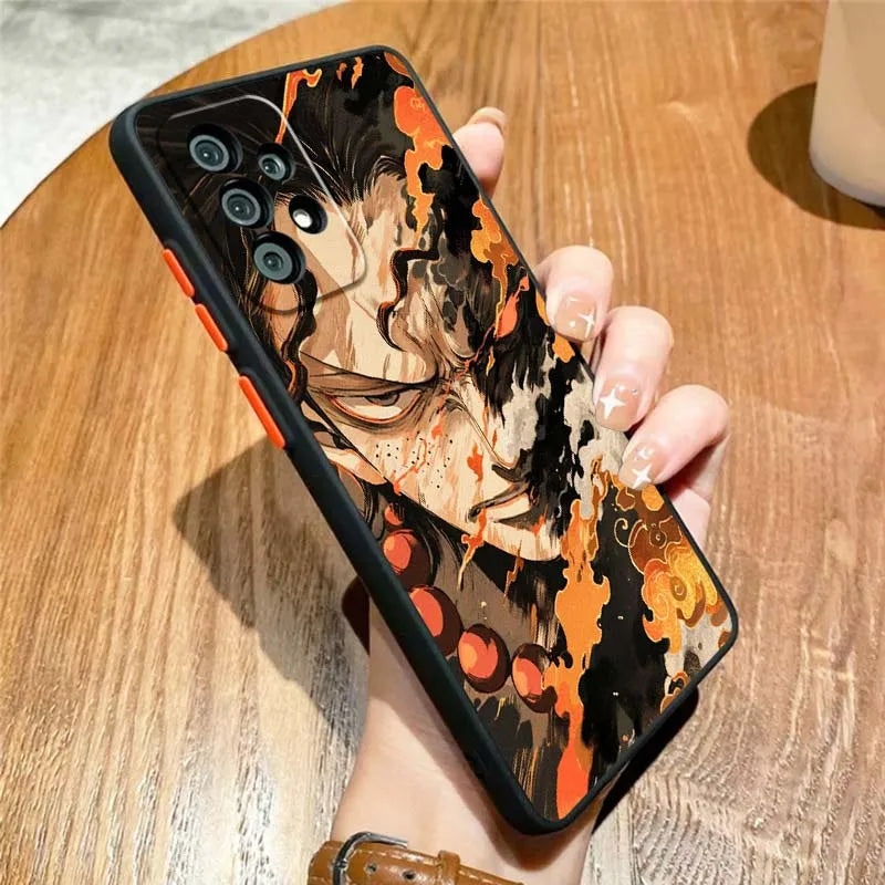 One Piece Frosted Translucent Case – Samsung A Series (A14–A73)
