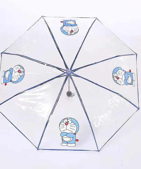 Doraemon sun umbrella cute personality creative fashion folding thickened sunscreen sunshade umbrella holiday gift
