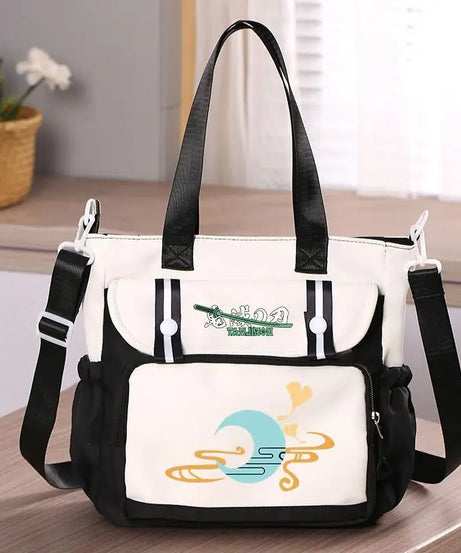 Anime Demon Slayer Kamado Tanjirou New Shoulderbag Men Women Crossbody Bags Student Fashion Large Capacity Handbag Holiday Gifts