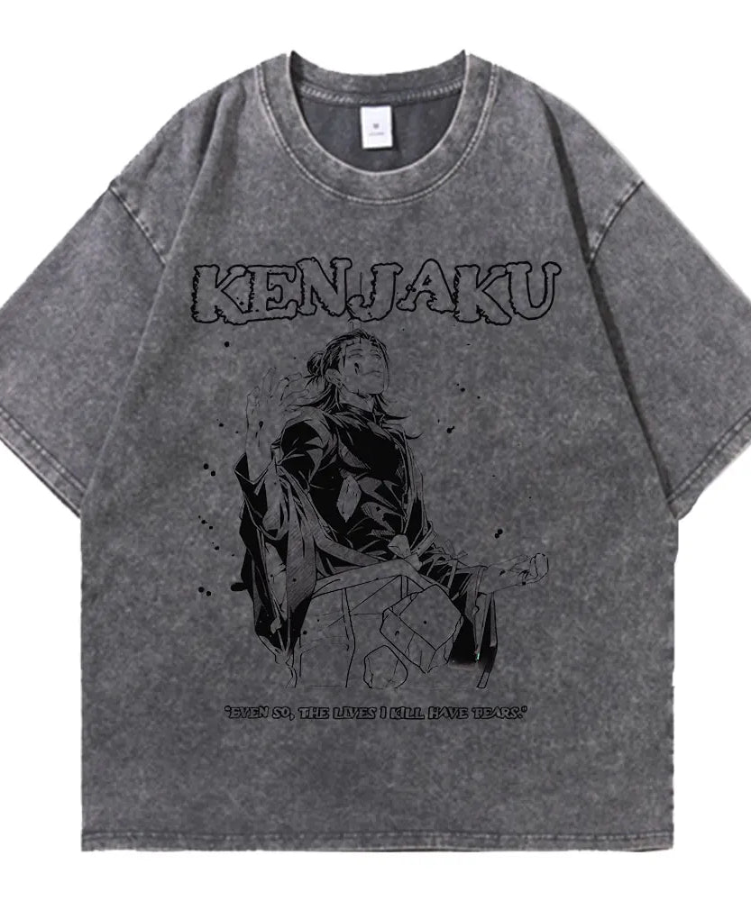 Jujutsu Kaisen Geto Suguru Vintage T-Shirt – Unisex Anime Cotton Tee