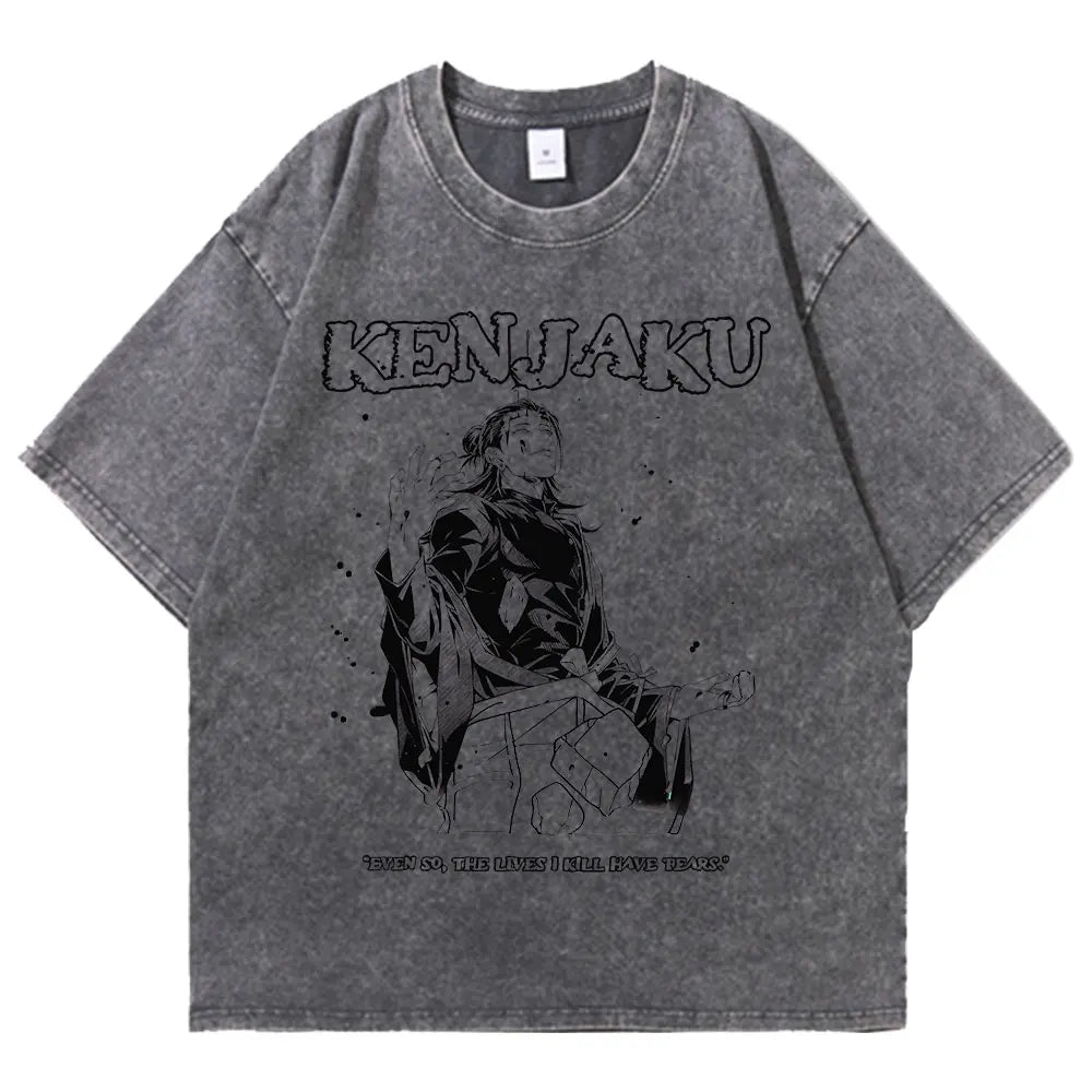 Jujutsu Kaisen Geto Suguru Vintage T-Shirt – Unisex Anime Cotton Tee