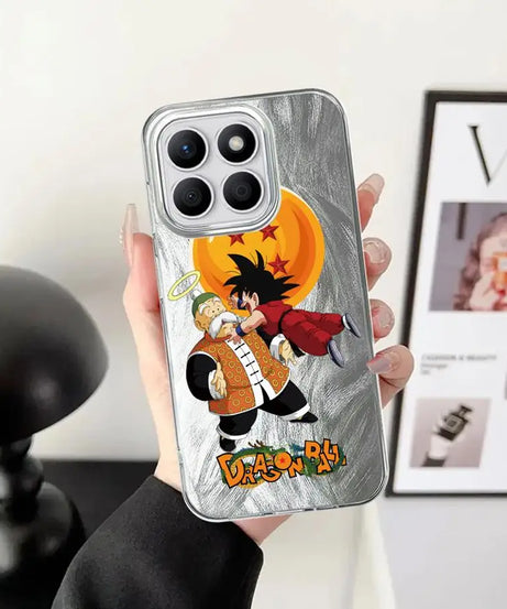 Black Soft Shell Phone Case for Honor X9c X9b X8c 200 Pro X9a X8a 200 400 Lite X7b X8b Cute Dragon Ball