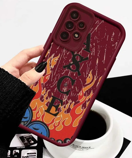 One Piece Nami D. Luffy Cute For Samsung A71 A52 A51 A34 A33 A22 A16 A15 A13 A04 A06 Note 20 Ultra 5G Eye Ladder Phone Case