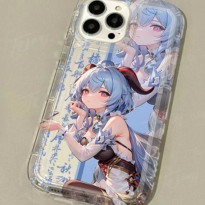 Genshin Impact Kamisato Ayaka Case for Samsung Galaxy A15 A55 A05 A05S A14 A24 A13 A23 A73 A12 A22 A32 A52 A52S A72 A31 A51 A71