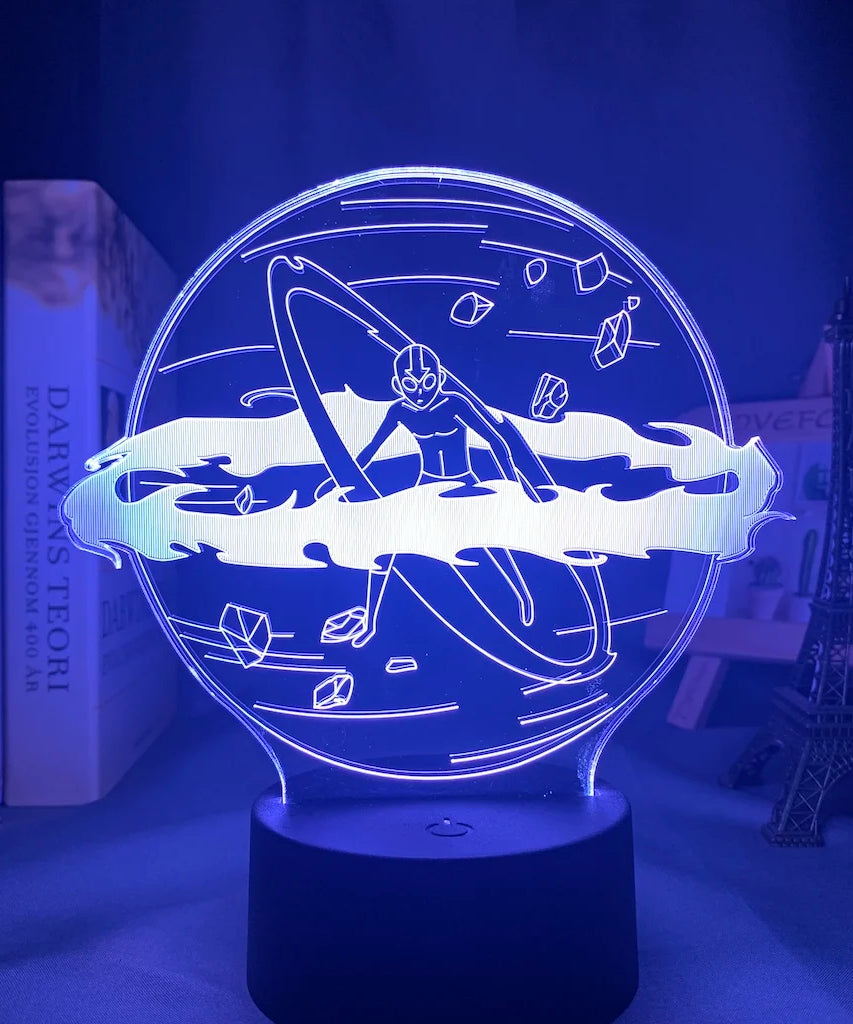 Anime Avatar The Last Airbender  3D LED Lamp Aang Zuko Iroh Toph Beifong Suki Figure Nightlight  for Kids Child Bedroom Decor