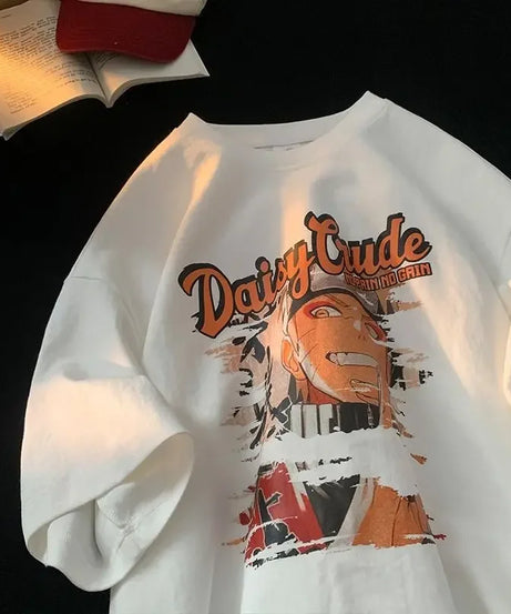 Naruto Ninja T-shirt Clothes Cartoon Print Short-sleeved Summer Tops Hip Hop Fashion Short Sleeve Top Clothes Birthday Gift New