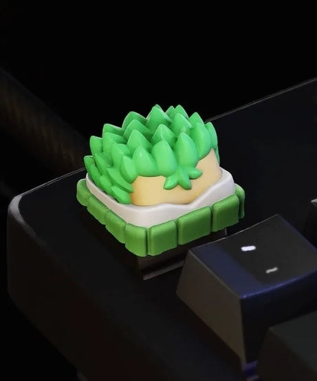 Monkey· D·Luffy cool creative personality kawaii anime peripheral cross axis universal Q version three-dimensional keyboard cap