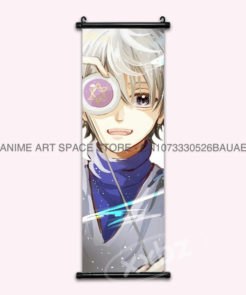 Hunter x Hunter Scroll Poster – Classic Anime Wall Art Canvas Decoration