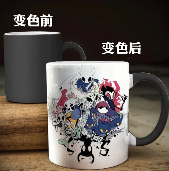 Hollow Knight Hornet Silk Song GK Tears City Window Mug Coffee Ceramic Color-Changing Cup Personalized Holiday Gift